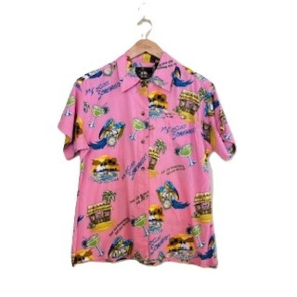 Jimmy Buffett Margaritaville Button up shirt - Picture 1 of 6
